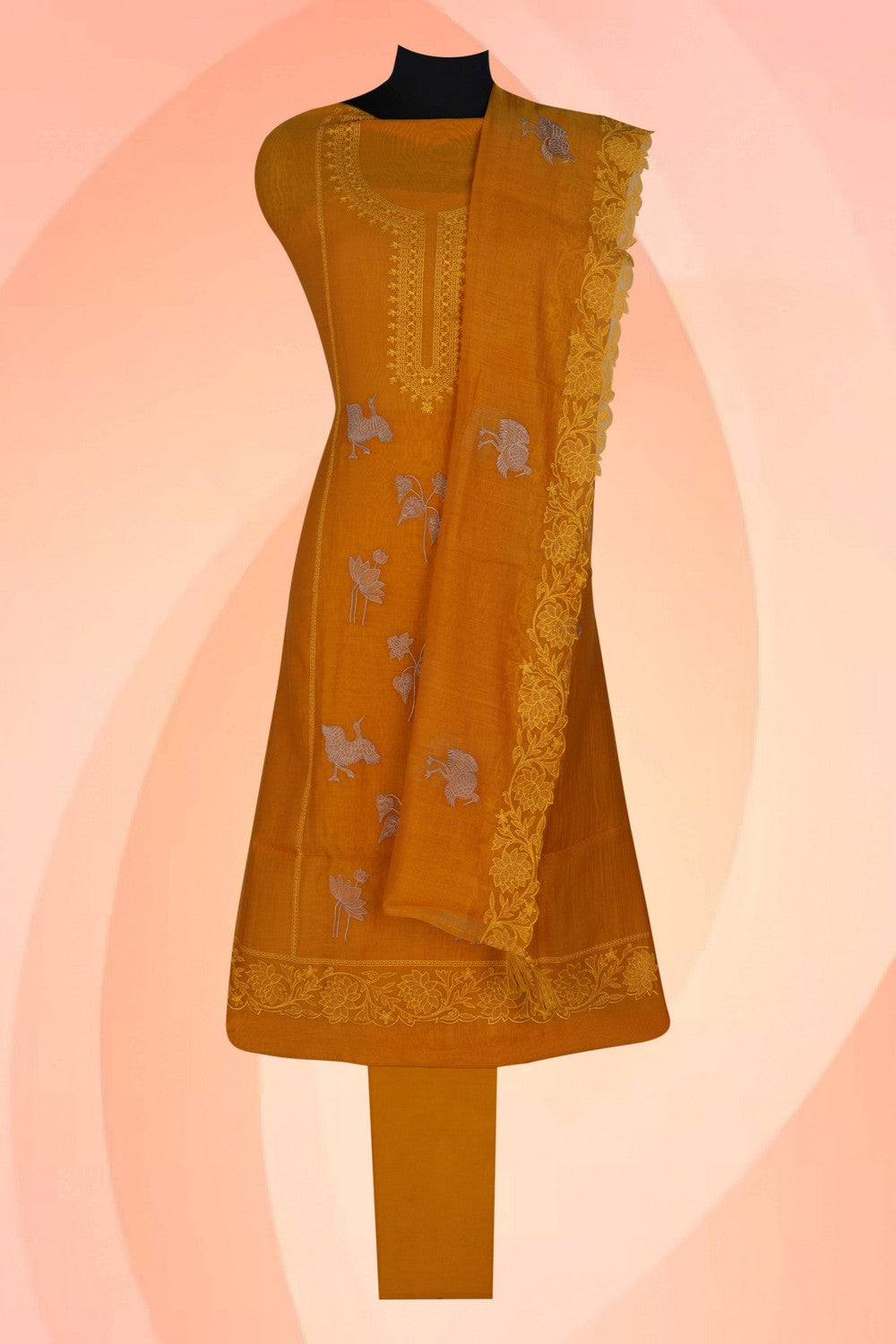 Image of Unstitched Suit Set Fabric (3 Pcs Set)
